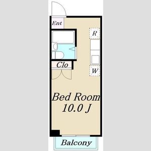 ワンルーム 間取り図
