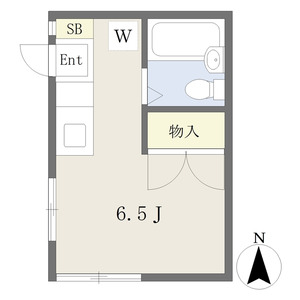 ワンルーム 間取り図