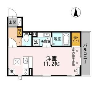 ワンルーム 間取り図