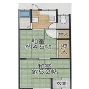 2K 間取り図