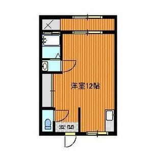 ワンルーム 間取り図