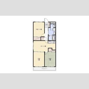 3LDK 間取り図