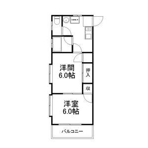 2K 間取り図