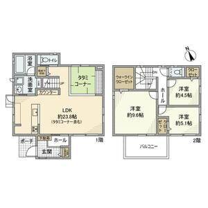 3LDK 間取り図