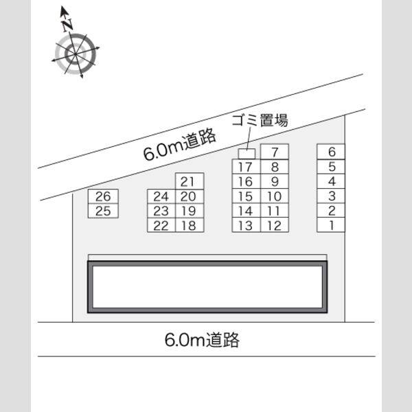 レオパレスクレール田島 室内写真1