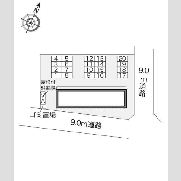 レオパレスかたびら新町 室内写真1