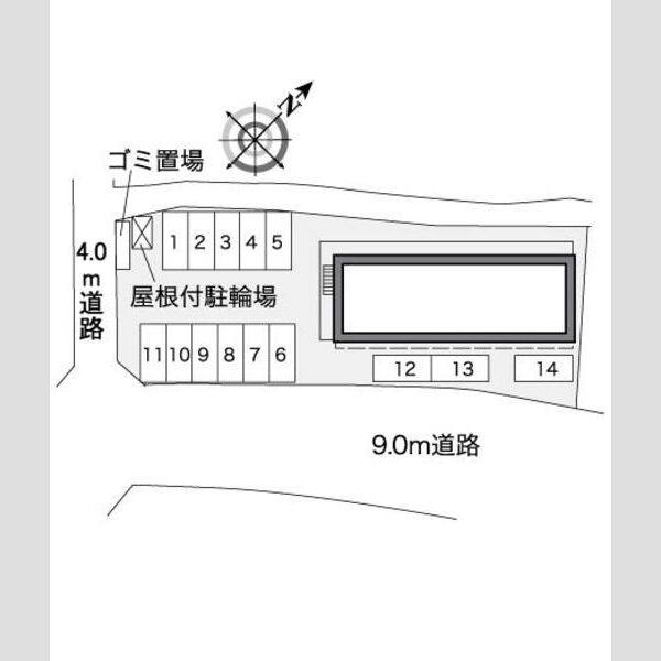 レオパレス徳野南 室内写真1