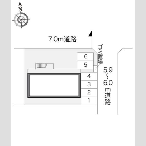 レオパレス258 室内写真1