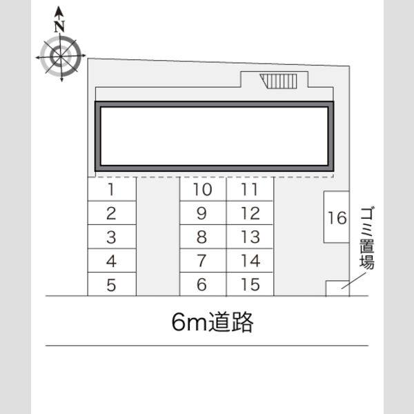 レオパレス若草 室内写真1