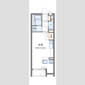 ワンルーム 間取り図
