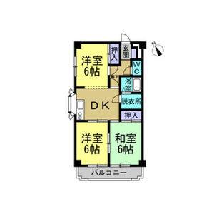 3DK 間取り図
