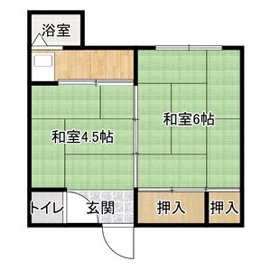2K 間取り図