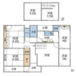 6LDK 間取り図