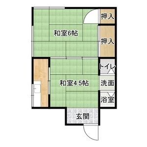 2K 間取り図