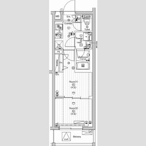 2K 間取り図