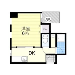 2DK 間取り図
