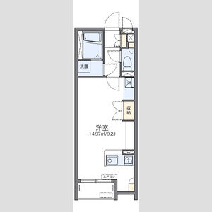 ワンルーム 間取り図