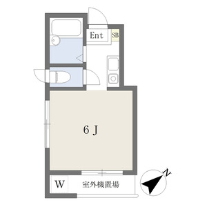 ワンルーム 間取り図