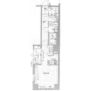 ワンルーム 間取り図