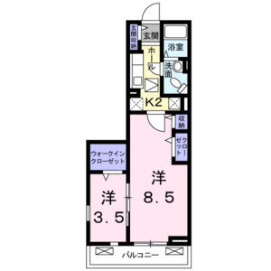 2K 間取り図