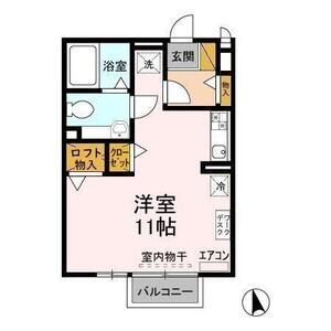 ワンルーム 間取り図