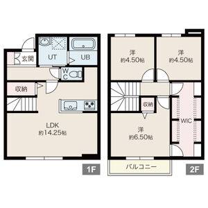 3LDK 間取り図