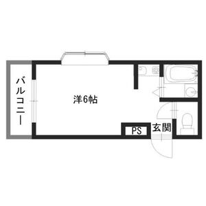ワンルーム 間取り図