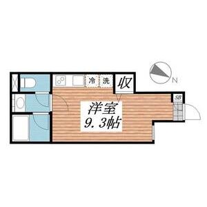 ワンルーム 間取り図