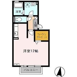 ワンルーム 間取り図