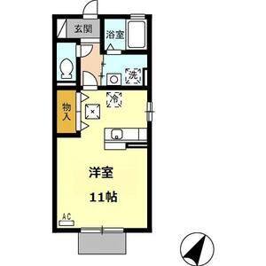 ワンルーム 間取り図