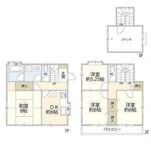 4DK 間取り図