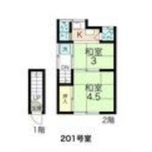 2K 間取り図