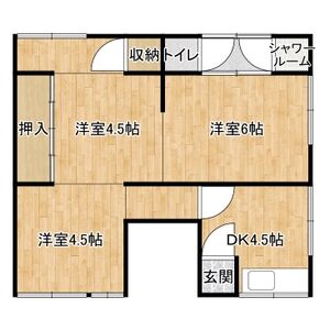 2K 間取り図