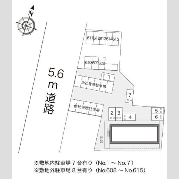 レオパレス中休場 室内写真1