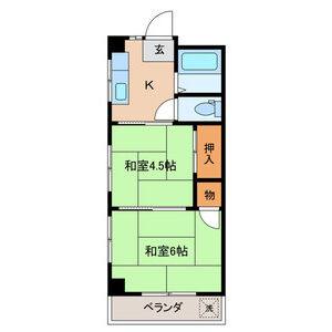2K 間取り図