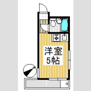 ワンルーム 間取り図
