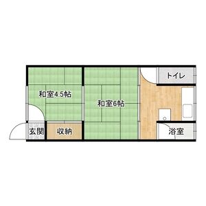 2K 間取り図