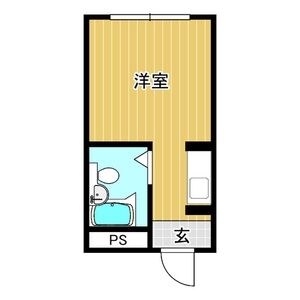 ワンルーム 間取り図