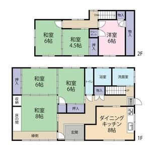 戸建て 間取り図