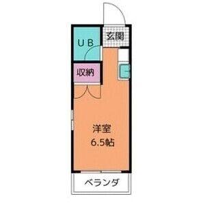 ワンルーム 間取り図