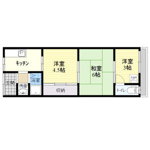 2K 間取り図