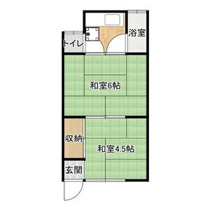 2K 間取り図