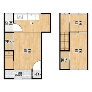 3K 間取り図