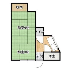 2K 間取り図