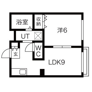 2K 間取り図