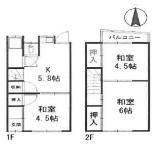 3K 間取り図