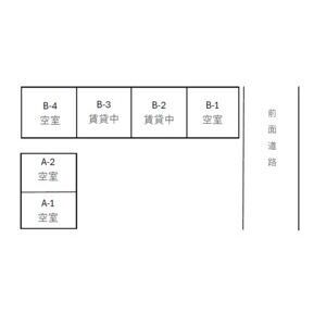 2DK 間取り図