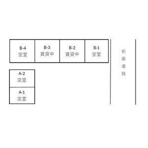 2DK 間取り図