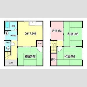 4DK 間取り図