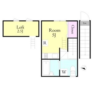 ワンルーム 間取り図